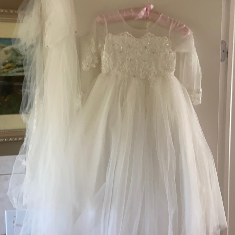 👑💫 Little Girl Flower Girl Dress 💫👑